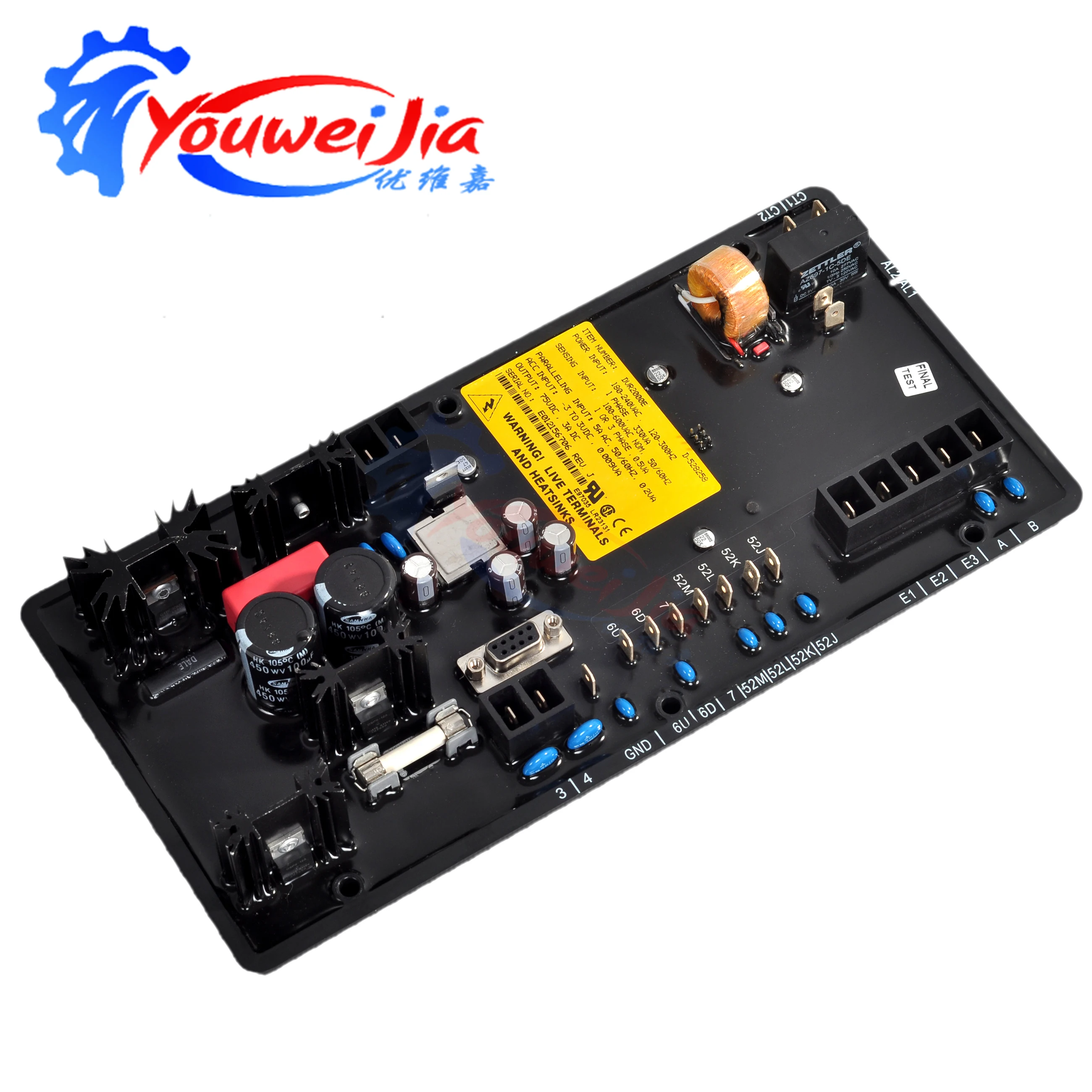 Marathon Original DVR2000E BE2000E Automatic Voltage Regulator Stabilizer Essential Parts & Accessories for Generator
Marathon Original DVR2000E BE2000E Automatic Voltage Regulator Stabilizer Essential Parts & Accessories for Generator