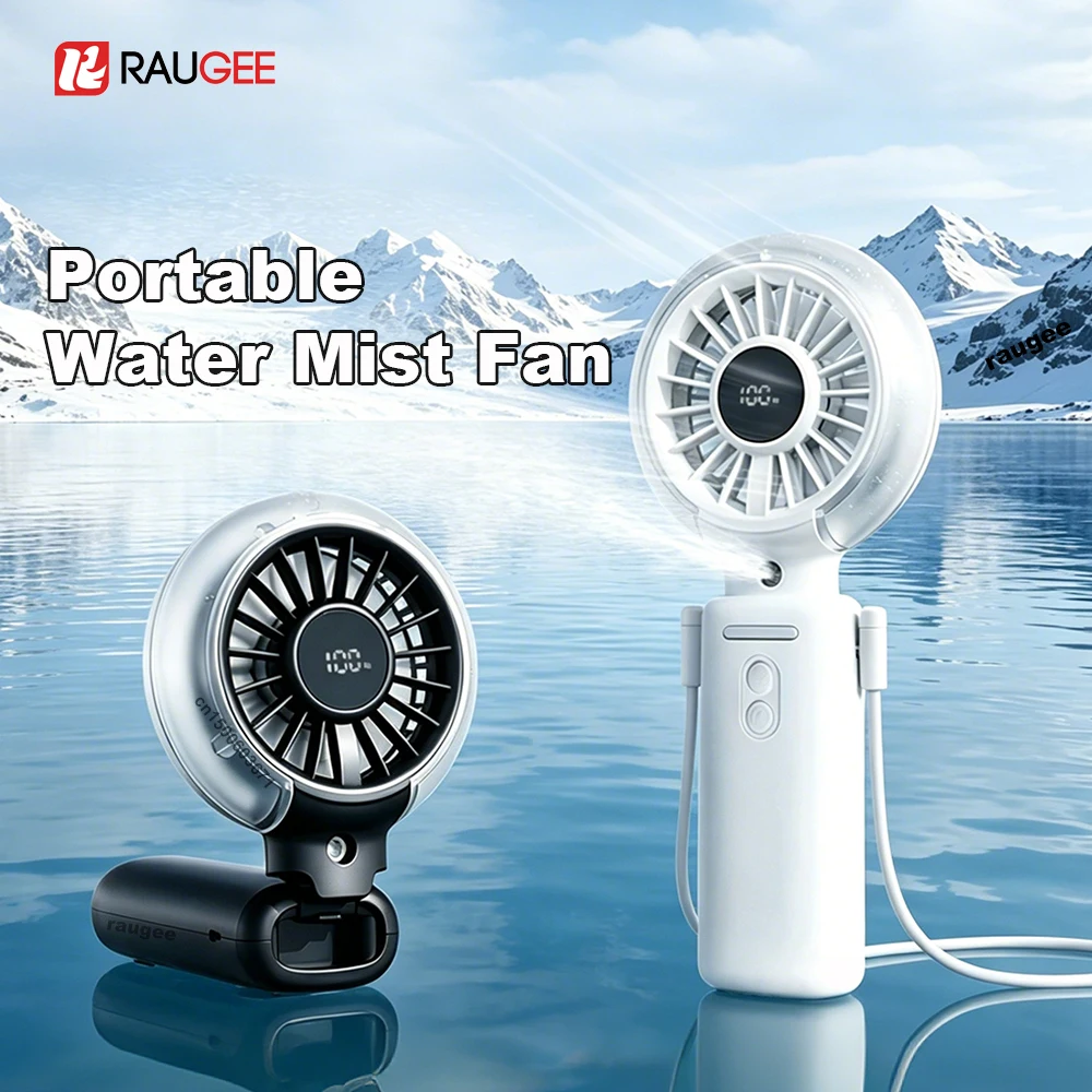 Portable Water Mist Fan Mini Handheld Spray Fan Foldable Hanging Neck Fan USB Rechargeable Outdoor Humidifier Hand Fan 3600mAh
Portable Water Mist Fan Mini Handheld Spray Fan Foldable Hanging Neck Fan USB Rechargeable Outdoor Humidifier Hand Fan 3600mAh