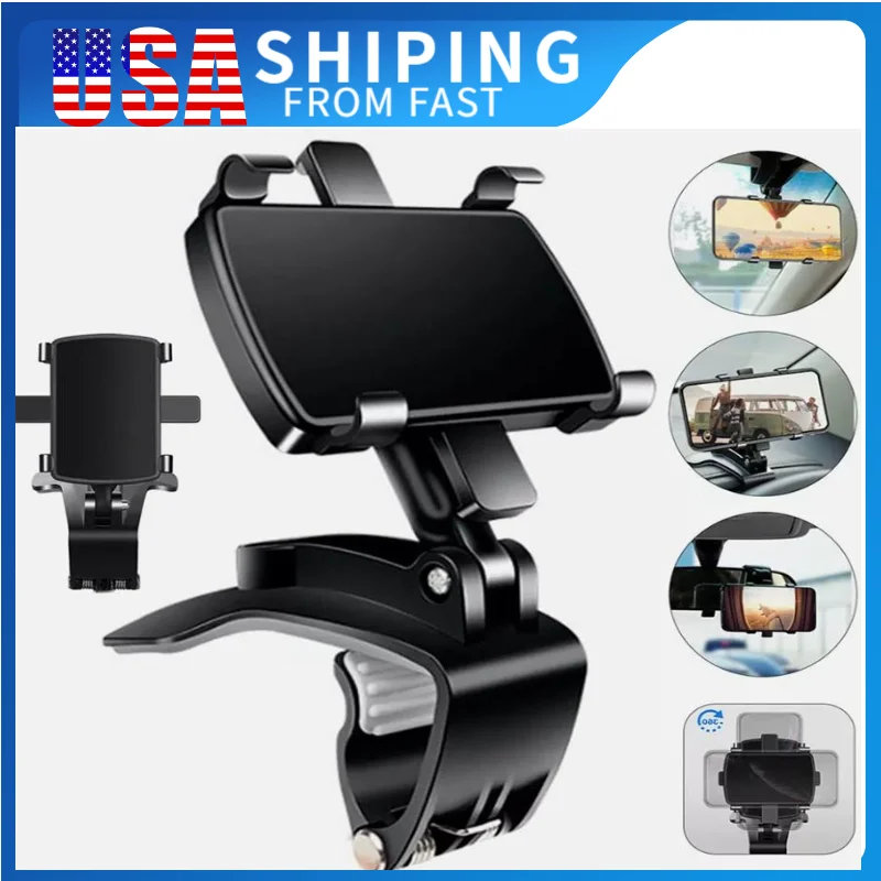 Universal Car Phone Holder with 360 Rotatable Easy To Carry And Install for Car Bracket in Mount Multi-Scenario For iPhone
Universal Car Phone Holder with 360 Rotatable Easy To Carry And Install for Car Bracket in Mount Multi-Scenario For iPhone