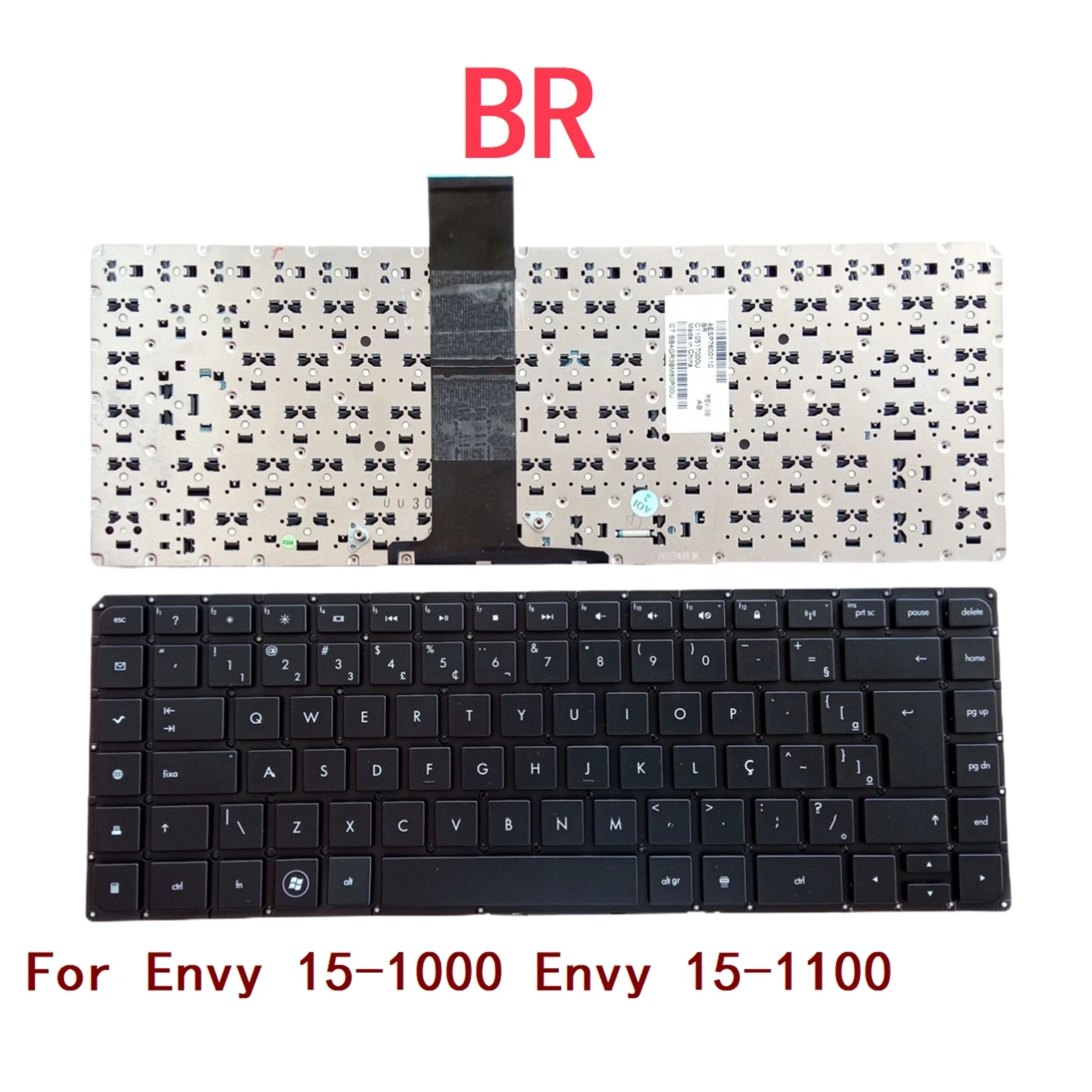 New Brazil Laptop Keyboard For HP Envy 15-1000 Envy 15-1100 Notebook PC Replacement
New Brazil Laptop Keyboard For HP Envy 15-1000 Envy 15-1100 Notebook PC Replacement