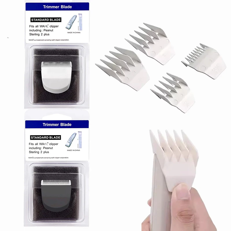 Professional Snap On Replacement Blades #2068-300 For Wahl Peanut 8685, 8655, 8663, 8685-1701 Hair Clippers/Trimmers
Professional Snap On Replacement Blades #2068-300 For Wahl Peanut 8685, 8655, 8663, 8685-1701 Hair Clippers/Trimmers