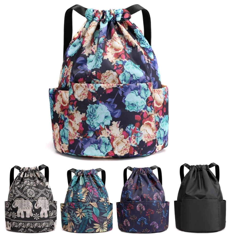 Portable Drawstring Bag Foldable Large Capacity Backpack Gym Shoes Sports Riding Clothes Waterproof Nylon Ethnic Shoulder Bag
Portable Drawstring Bag Foldable Large Capacity Backpack Gym Shoes Sports Riding Clothes Waterproof Nylon Ethnic Shoulder Bag