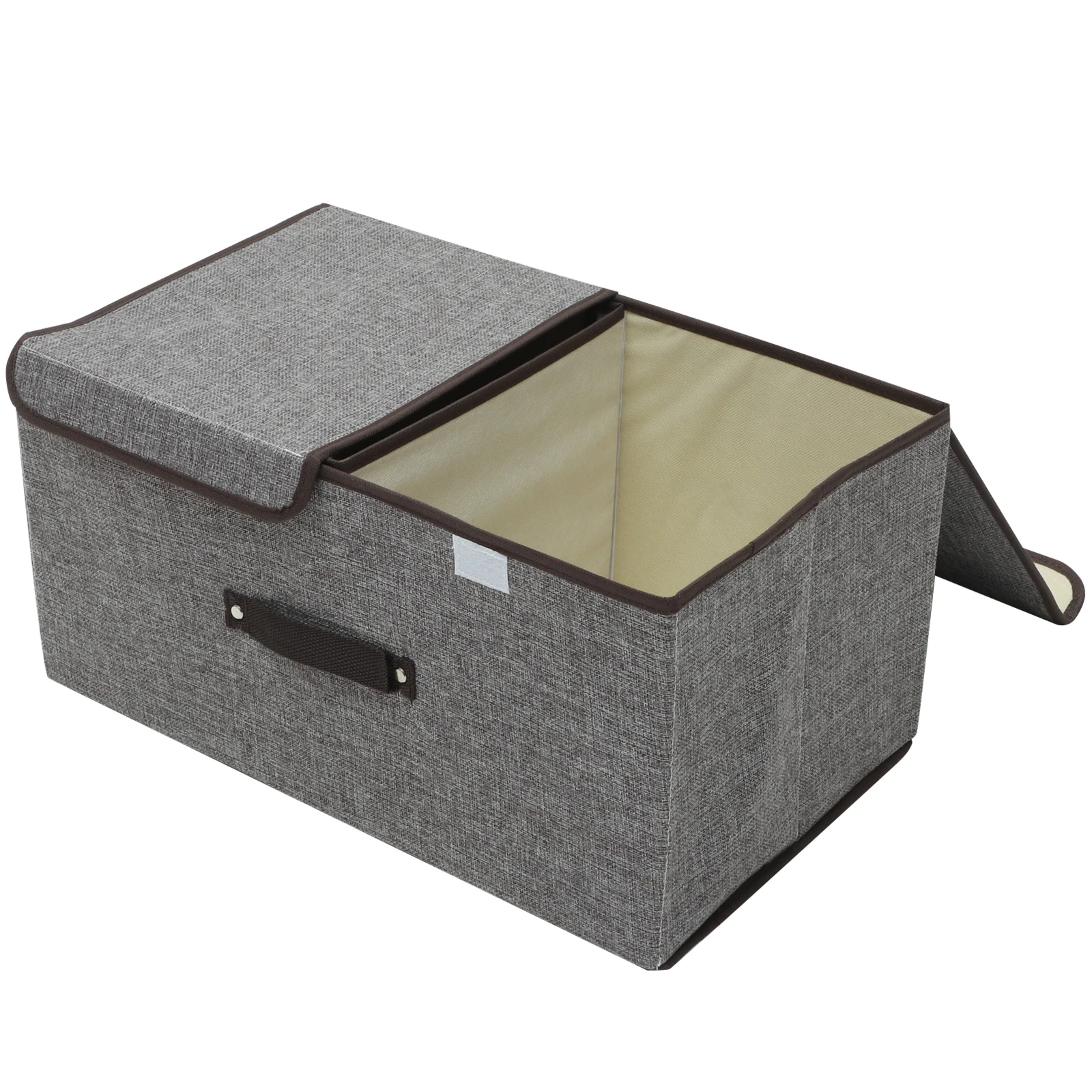 with Cover Storage Box Boxes Sundries Cotton Linen Foldable Wardrobe Clothes Containers for
with Cover Storage Box Boxes Sundries Cotton Linen Foldable Wardrobe Clothes Containers for