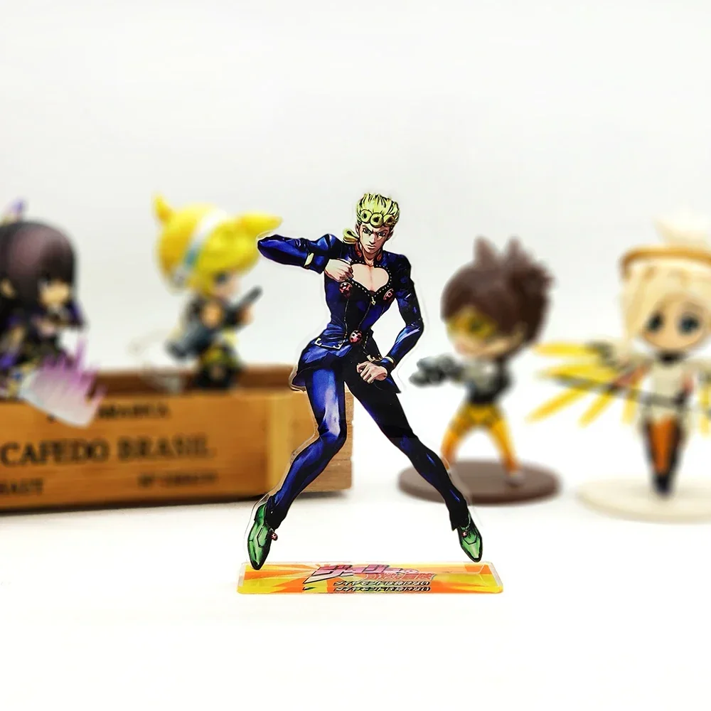 JO no BIZARRE ADVENTURE Golden Wind Giorno Giovanna acrylic stand figure model double-side plate holder cake topper anime
JO no BIZARRE ADVENTURE Golden Wind Giorno Giovanna acrylic stand figure model double-side plate holder cake topper anime