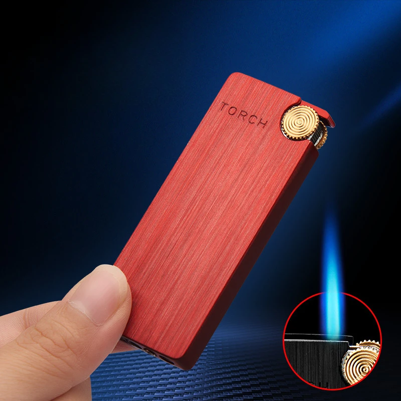 Windproof Torch Grinding Wheel Lighter Cigar Spray Gun Portable Lighter Kitchen Outdoor Blue Flame Smoking Gadgets Men's Gift
Windproof Torch Grinding Wheel Lighter Cigar Spray Gun Portable Lighter Kitchen Outdoor Blue Flame Smoking Gadgets Men's Gift