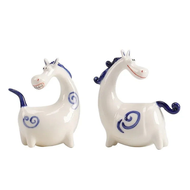 Creative ceramic pony ornament home cute animal tabletop ornament animal cute pet micro landscape
Creative ceramic pony ornament home cute animal tabletop ornament animal cute pet micro landscape