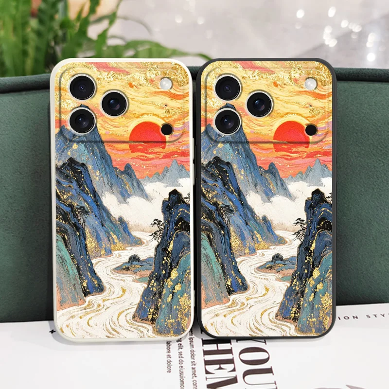 Golden Red Sun Phone Case For iPhone 17 Air 16 16e 15 14 13 Pro Max Plus Mini Liquid Silicone Soft Cover
Golden Red Sun Phone Case For iPhone 17 Air 16 16e 15 14 13 Pro Max Plus Mini Liquid Silicone Soft Cover