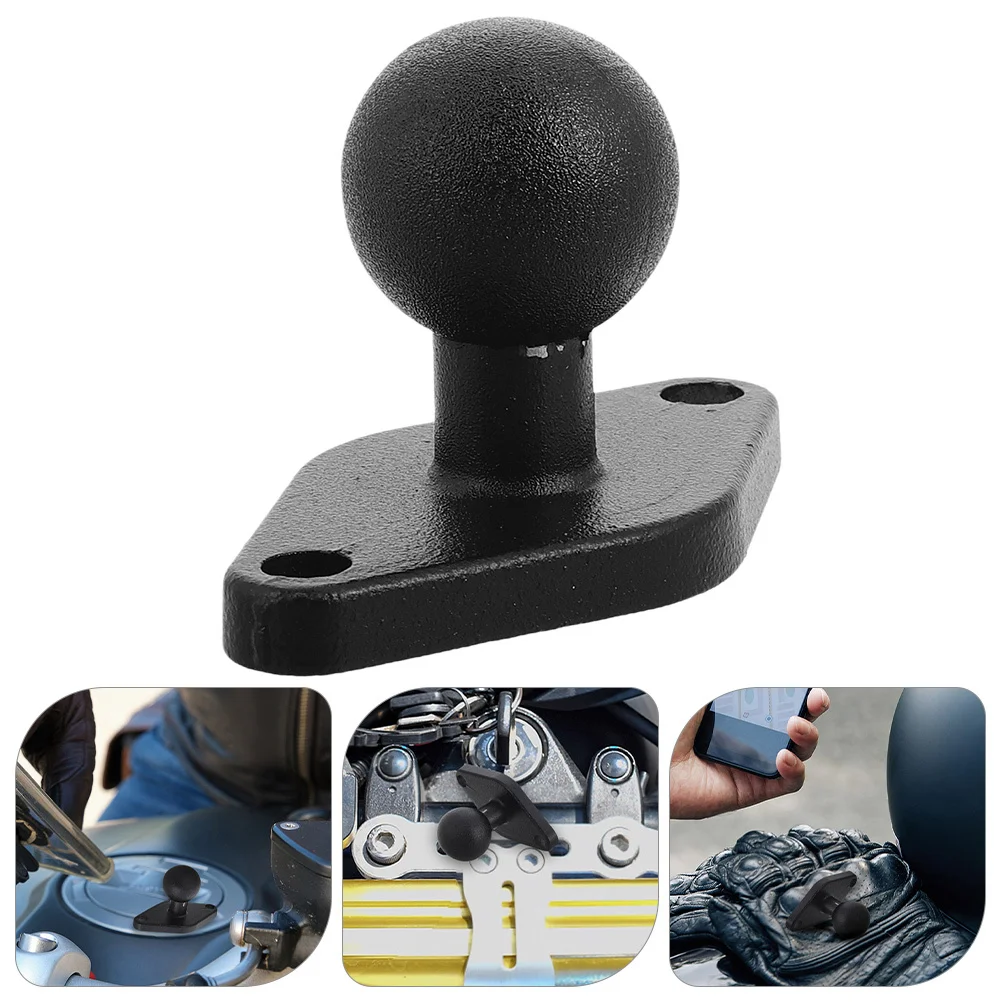 2Pcs Motorcycle Navigation Bracket Mount with Ball Base Phone Holder for Scooter and Bike - Stable Mirror Mount Adapter for Cell
2Pcs Motorcycle Navigation Bracket Mount with Ball Base Phone Holder for Scooter and Bike - Stable Mirror Mount Adapter for Cell