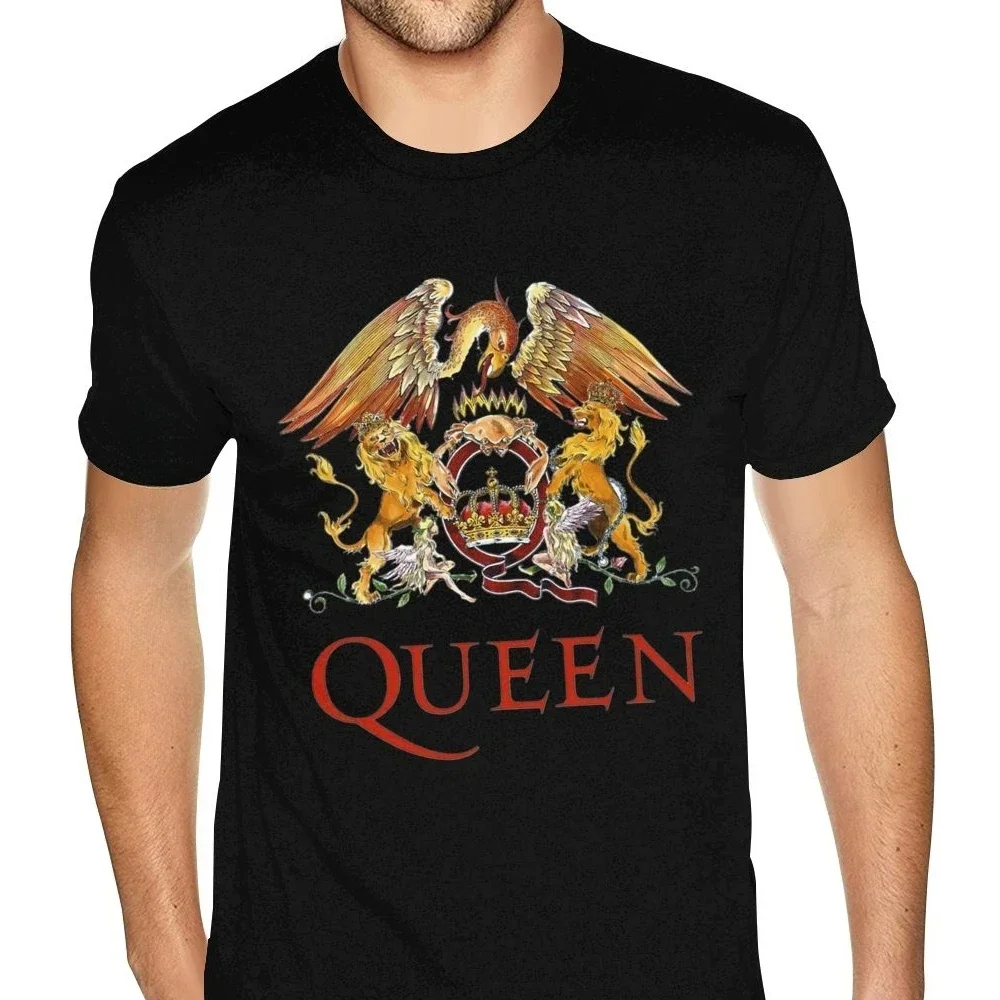 Cool Queen The Classic Queen Crest Queen Rock Music Tshirt Mens Bespoke Gothic Style Anime Tshirt Full Cotton Clothing Men
Cool Queen The Classic Queen Crest Queen Rock Music Tshirt Mens Bespoke Gothic Style Anime Tshirt Full Cotton Clothing Men