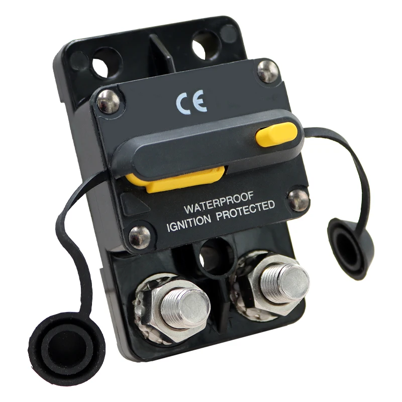 M10 Stud E9C Медный автоматический выключатель с высоким усилием, 25-150A, 1-полюсный, широкий, для поверхностного монтажа, водонепроницаемый выключатель с ручным сбросом
M10 Stud E9C Медный автоматический выключатель с высоким усилием, 25-150A, 1-полюсный, широкий, для поверхностного монтажа, водонепроницаемый выключатель с ручным сбросом