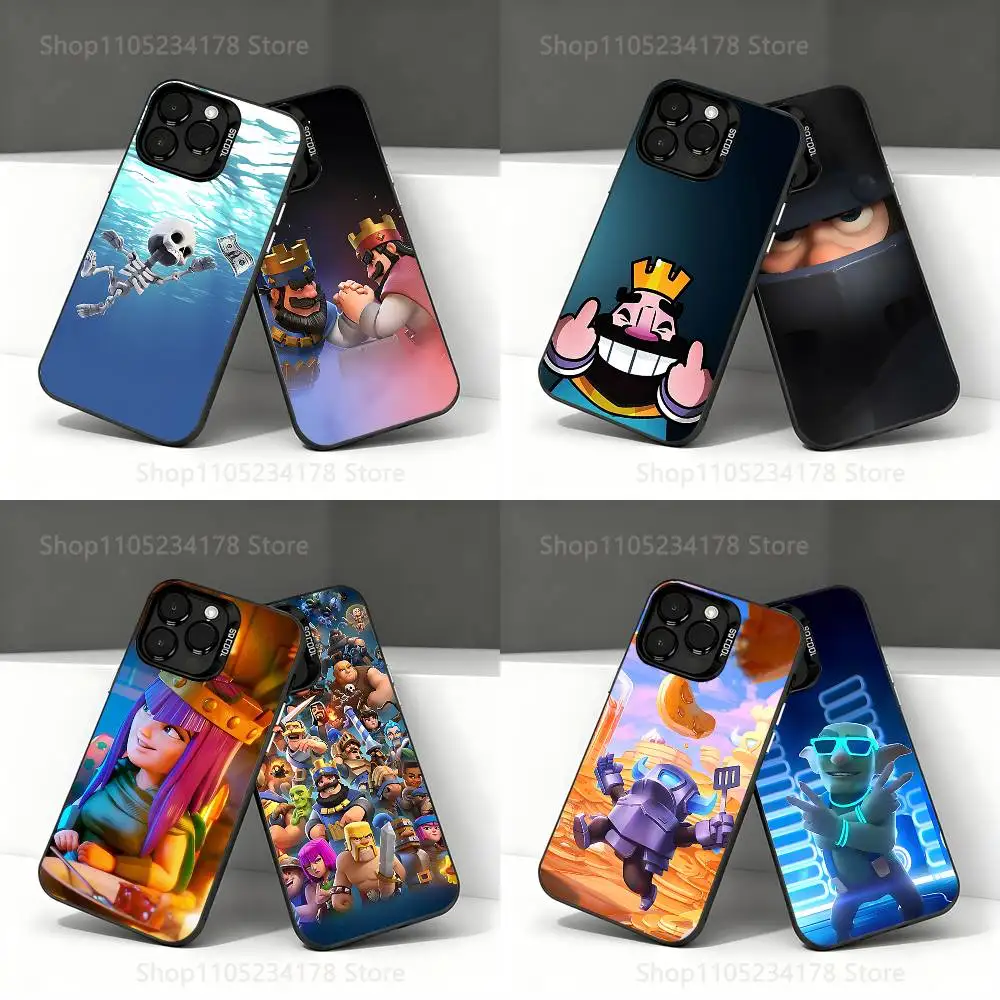 C-Clash Royale GAME Phone Case For iPhone 17,16,15,14,13,12,11,Pro,Max,Plus,E,Air,Mini Black Tpu IMD Cover
C-Clash Royale GAME Phone Case For iPhone 17,16,15,14,13,12,11,Pro,Max,Plus,E,Air,Mini Black Tpu IMD Cover