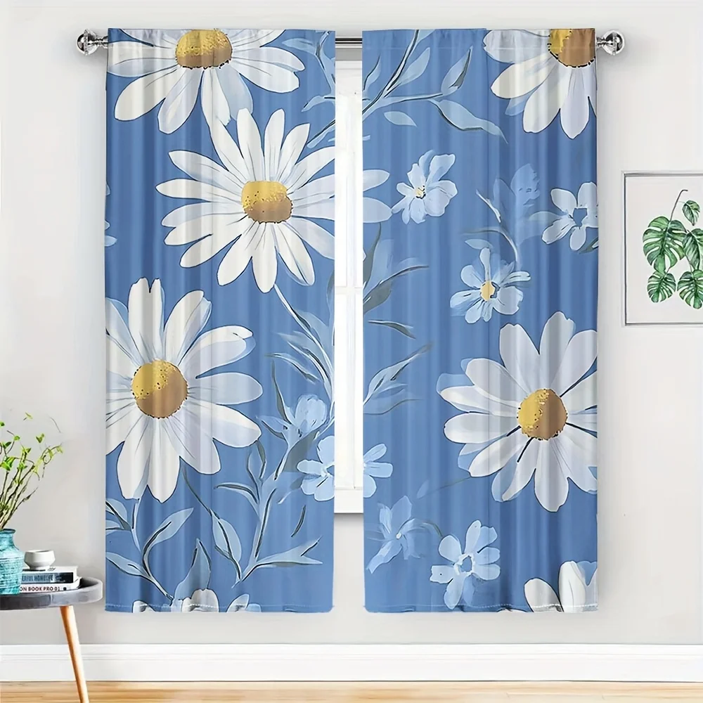 Elegant blue floral pattern Print Drapes Room Darkening Window Curtains for Home Decor,Rod Pocket Blackout Curtains Bedroom
Elegant blue floral pattern Print Drapes Room Darkening Window Curtains for Home Decor,Rod Pocket Blackout Curtains Bedroom
