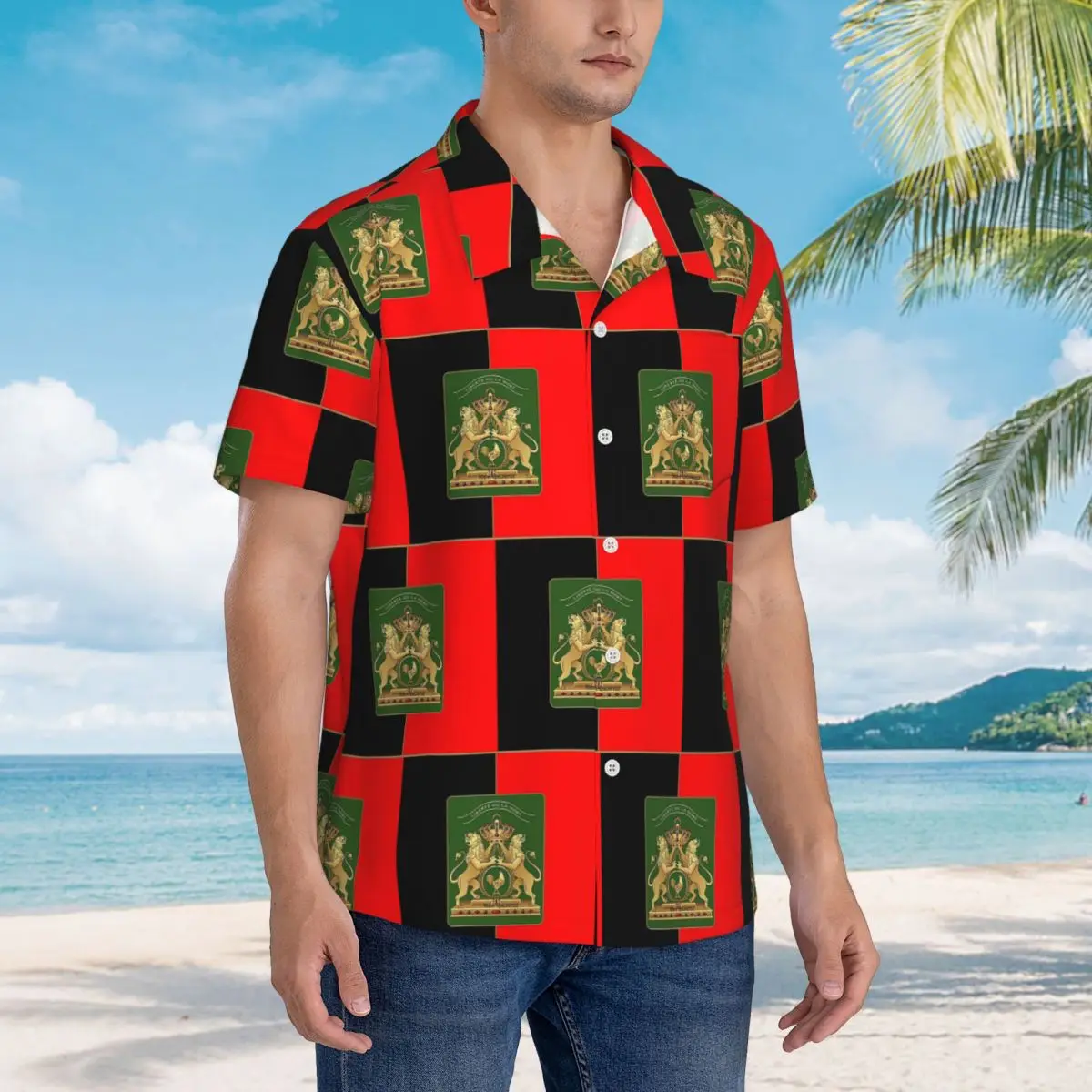 Haitian Independence Flag Hawaiian Shirts Fashion Men Short Sleeve Shirt for Summer Beach Men's Lapel Tops
Haitian Independence Flag Hawaiian Shirts Fashion Men Short Sleeve Shirt for Summer Beach Men's Lapel Tops