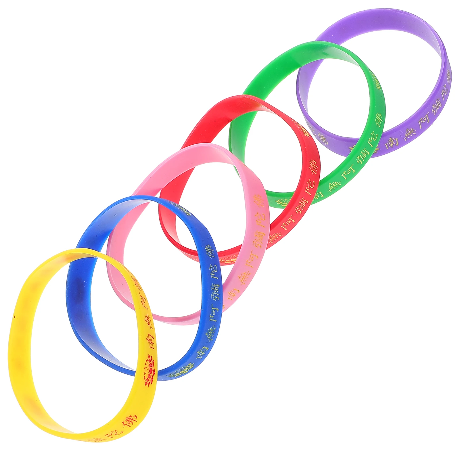 6 Pcs Lotus Bracelet Silicone Wristbands Bulk Jewelry Kids Size Blessing Symbol Faithful Design Comfortable Material Long Term
6 Pcs Lotus Bracelet Silicone Wristbands Bulk Jewelry Kids Size Blessing Symbol Faithful Design Comfortable Material Long Term