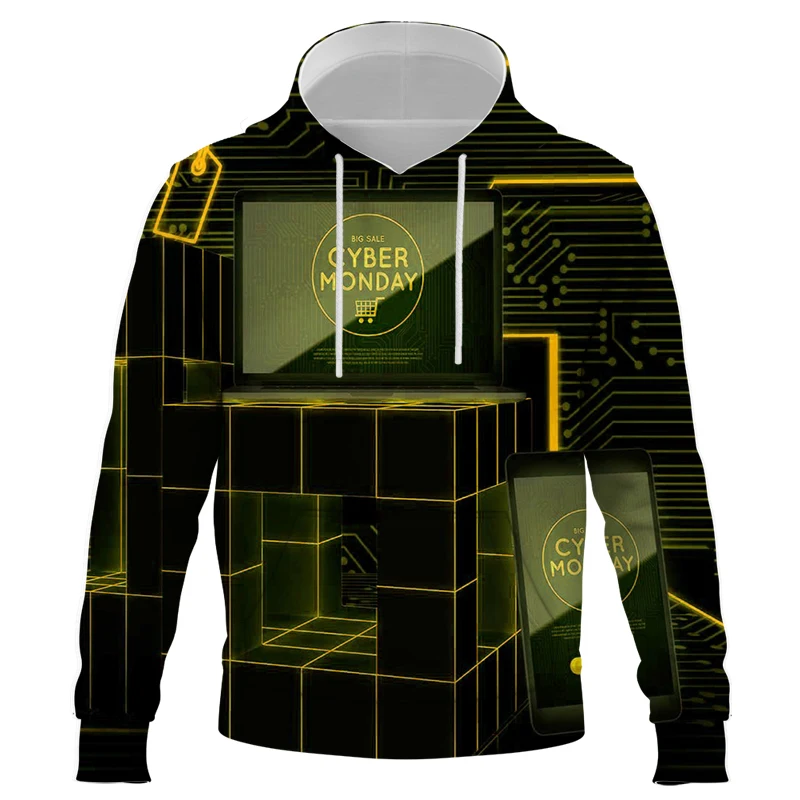 New Fashion Technology magic mobile phone 3D Printed Men's Hoodie Streetwear Autumn Hooded Sweatshirt Unisex Casual Men Clothing
New Fashion Technology magic mobile phone 3D Printed Men's Hoodie Streetwear Autumn Hooded Sweatshirt Unisex Casual Men Clothing