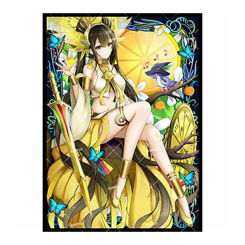 50pcs/set Yu-Gi-OH! Ohime the Manifested Mikanko Flash Card Sleeve Anime Game Collection Card Protective Cover Gift Toy 63*90mm
50pcs/set Yu-Gi-OH! Ohime the Manifested Mikanko Flash Card Sleeve Anime Game Collection Card Protective Cover Gift Toy 63*90mm