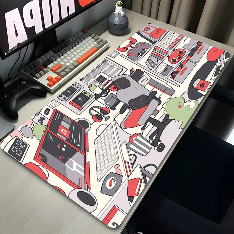Mousepad Large Anime Semyon Room Gaming Keyboard Gamer Mouse Pad on The Table Desk Mat coaster Anime PC carpet game Mouse Mats
Mousepad Large Anime Semyon Room Gaming Keyboard Gamer Mouse Pad on The Table Desk Mat coaster Anime PC carpet game Mouse Mats
