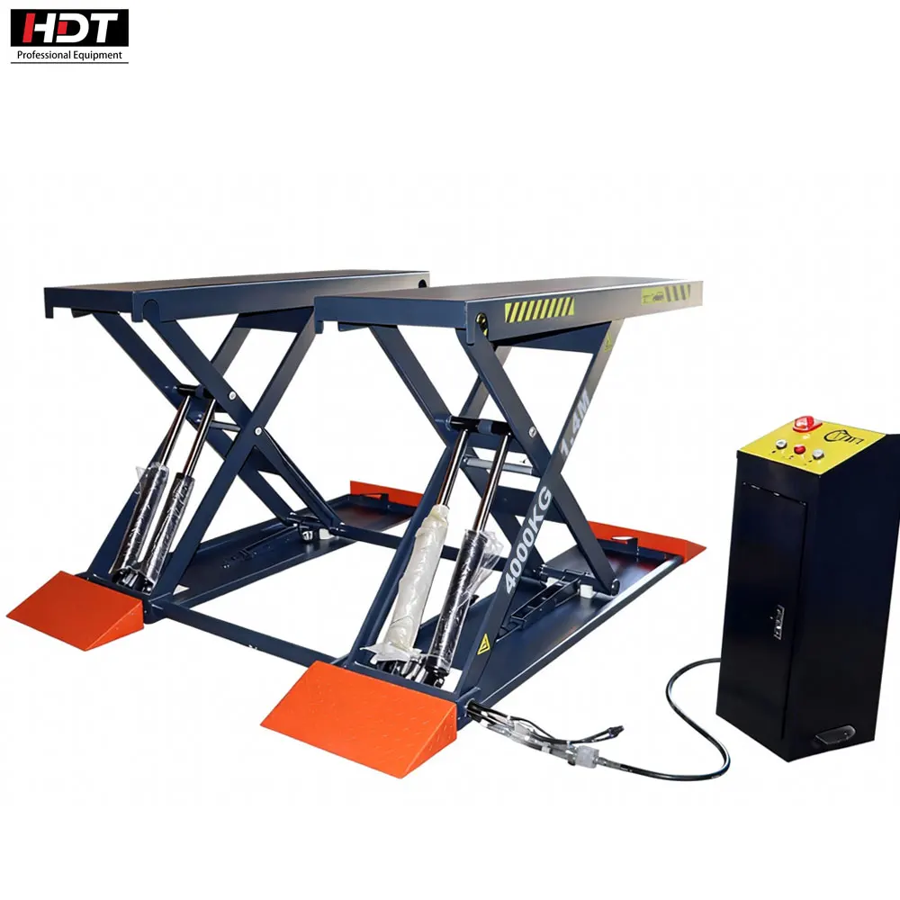 4000kg Capacity Portable 1.4m Four-cylinder Medium Hydraulic Scissor Car Lift Electric Actuation For Vehicle Repair Workshop
4000kg Capacity Portable 1.4m Four-cylinder Medium Hydraulic Scissor Car Lift Electric Actuation For Vehicle Repair Workshop