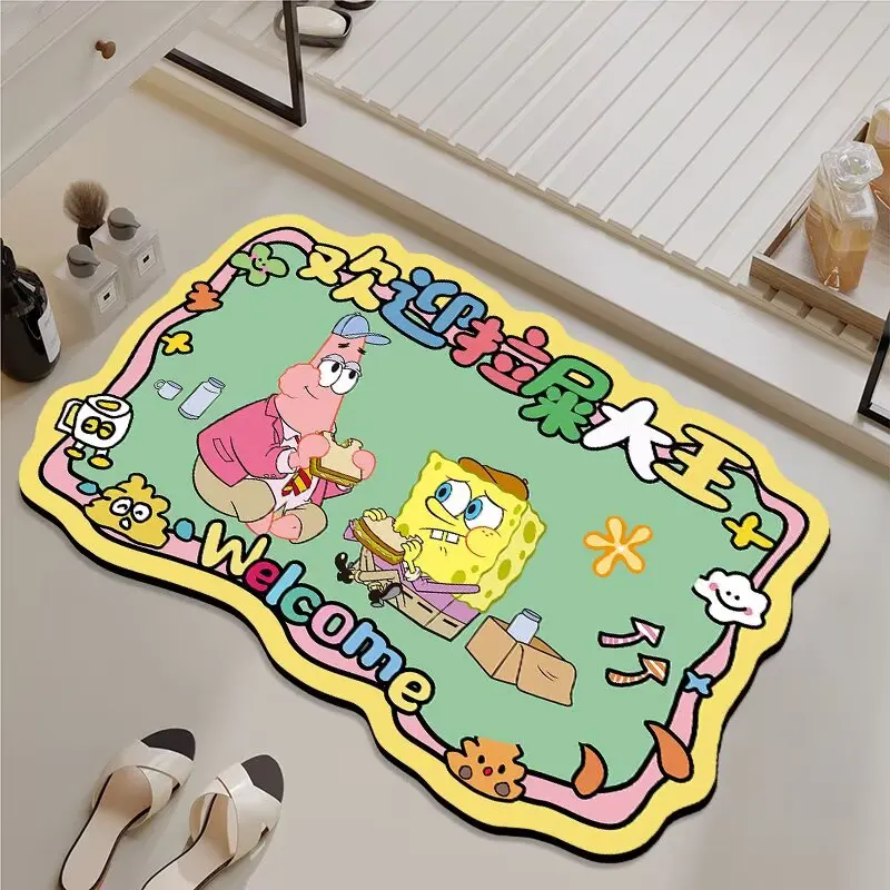 Впитывающий напольный коврик с рисунком Batoom Dia Batoom Mat Коврик для входной двери Коврик для туалета Домашнее использование Водопоглощающий коврик для пола
Впитывающий напольный коврик с рисунком Batoom Dia Batoom Mat Коврик для входной двери Коврик для туалета Домашнее использование Водопоглощающий коврик для пола