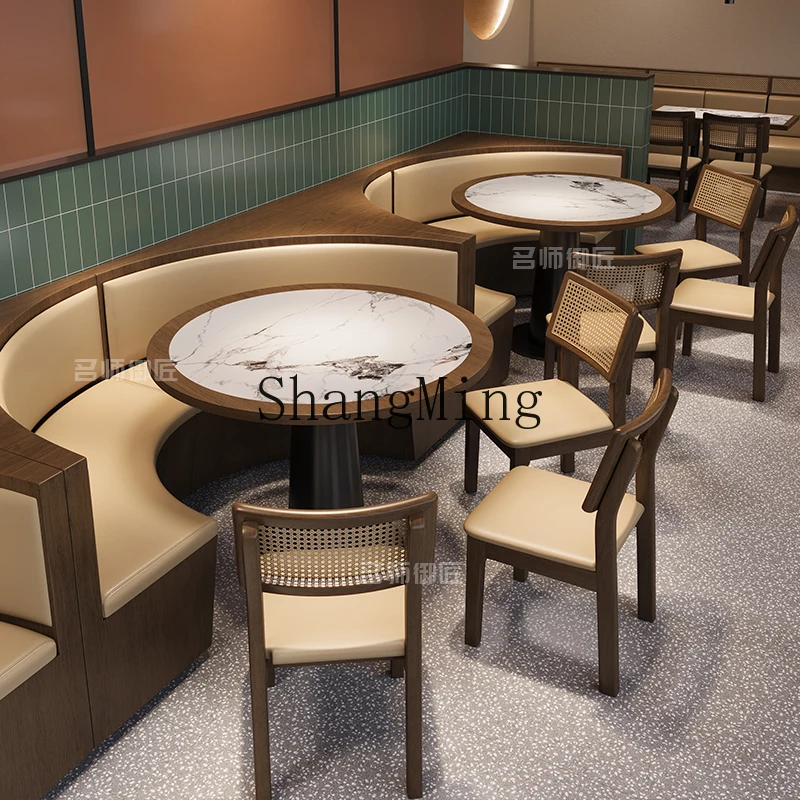 LXY snack bar noodle restaurant restaurant booth leisure sofa against the wall
LXY snack bar noodle restaurant restaurant booth leisure sofa against the wall