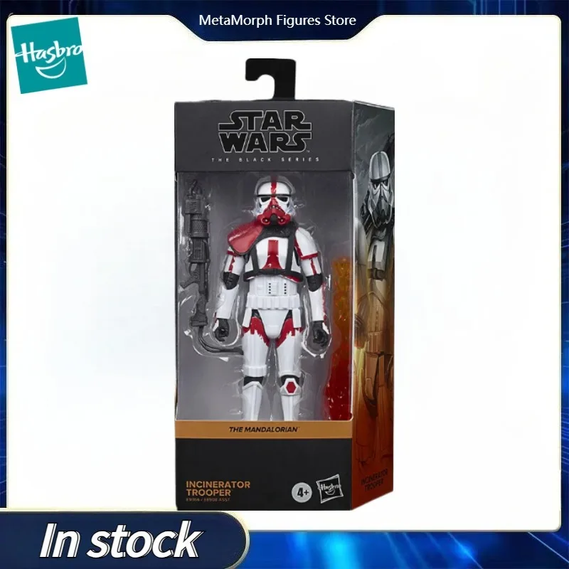 Оригинальный Hasbro Star Wars The Black Series THE MANDALORIAN Incinerator Trooper, аниме-фигурка, коллекционная модель игрушки
Оригинальный Hasbro Star Wars The Black Series THE MANDALORIAN Incinerator Trooper, аниме-фигурка, коллекционная модель игрушки