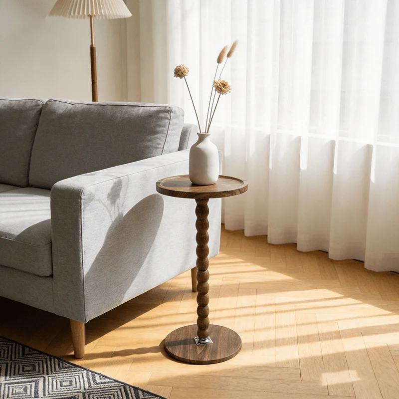Round Side Table, Small Drink Table for Small Spaces, Modern Accent Nightstand with Solid Wood Leg for Living Room
Round Side Table, Small Drink Table for Small Spaces, Modern Accent Nightstand with Solid Wood Leg for Living Room