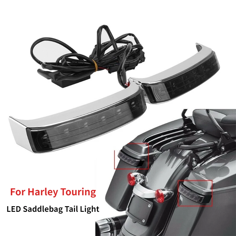 Motorcycle Saddlebag Light LED Turn Signal Light Brake Lamp For Harley Touring Street Road Electra Glide Road King CVO Limited
Motorcycle Saddlebag Light LED Turn Signal Light Brake Lamp For Harley Touring Street Road Electra Glide Road King CVO Limited