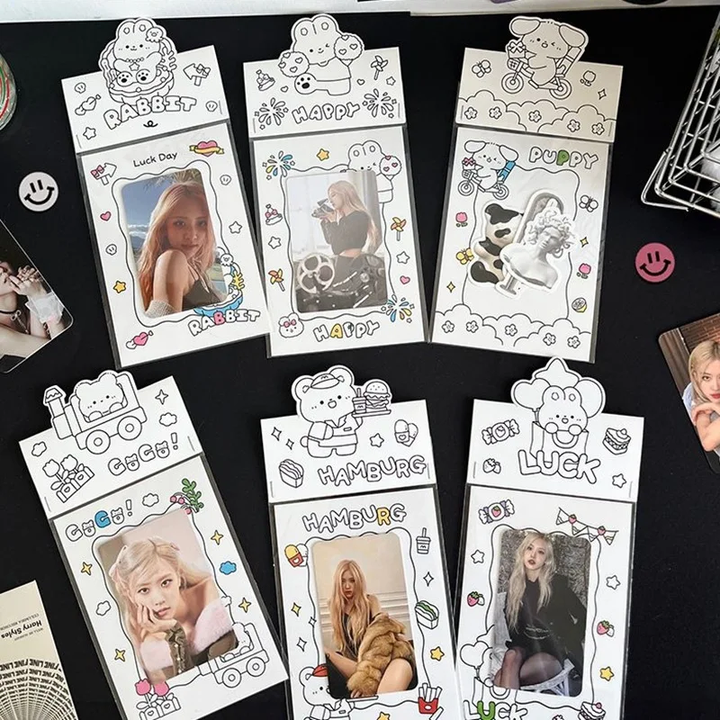 Customized. Packaging Material Card Suit Cute Korean Entertainment Photo Card Card Back and Bag Customi
Customized. Packaging Material Card Suit Cute Korean Entertainment Photo Card Card Back and Bag Customi