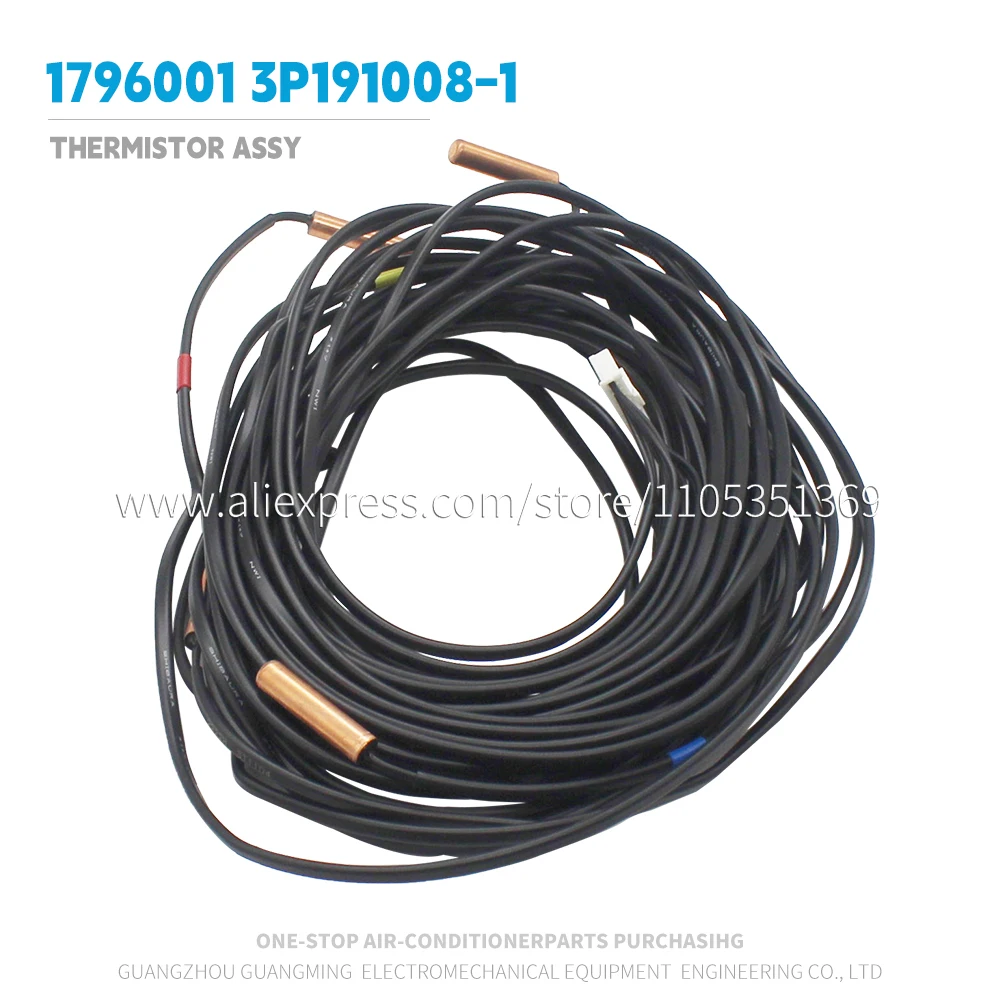 New Thermistor Assy 1796001 3P191008-1 For Daikin VRV Outdoor Unit RQYP450AAR RQYQ16PY1B R2/4/5/6/7T hvac original accessory
New Thermistor Assy 1796001 3P191008-1 For Daikin VRV Outdoor Unit RQYP450AAR RQYQ16PY1B R2/4/5/6/7T hvac original accessory