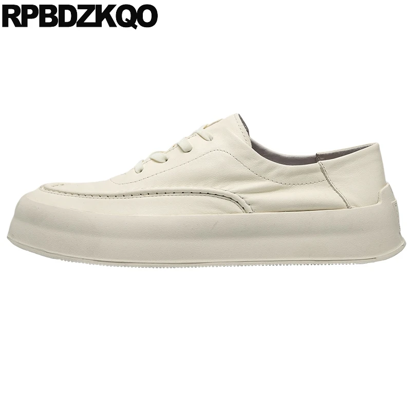 Cow Skin Genuine Leather Athletic Men Sport Sneakers High Sole Skate Shoes Thick Flats Trainers Round Toe Rubber Soft Lace Up
Cow Skin Genuine Leather Athletic Men Sport Sneakers High Sole Skate Shoes Thick Flats Trainers Round Toe Rubber Soft Lace Up