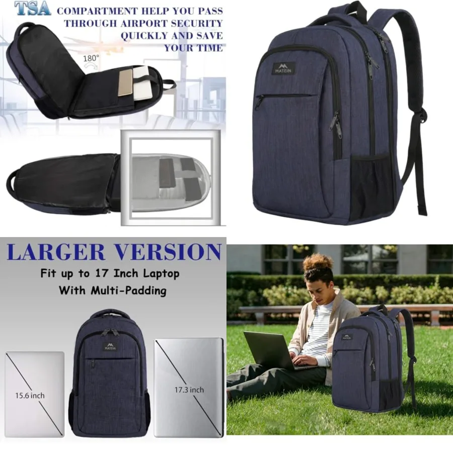 Large College Backpack, Sturdy Computer Backpack Fits Notebook, Carryon Luggage Travel Laptop Bag for Busess Men and Women Chri
Large College Backpack, Sturdy Computer Backpack Fits Notebook, Carryon Luggage Travel Laptop Bag for Busess Men and Women Chri