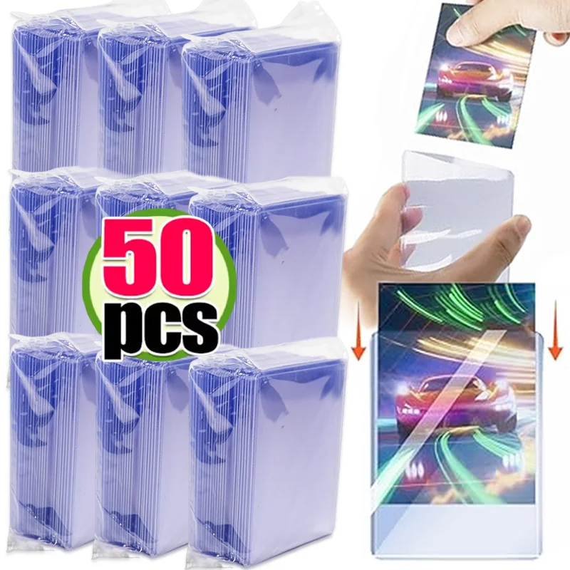10-50pcs Clear Hard Plastic Card Sleeves Top Loaders Sports Game Trading Protector Folder Collecting Cards Waterproof Display
10-50pcs Clear Hard Plastic Card Sleeves Top Loaders Sports Game Trading Protector Folder Collecting Cards Waterproof Display