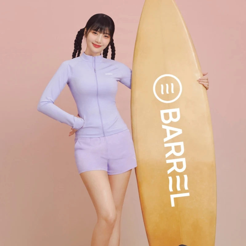 New Women's Wetsuit Surfing Suit Long Sve Qui Dry Slimming Surfing Costume Separate Design Sun Protection Diving Costume
New Women's Wetsuit Surfing Suit Long Sve Qui Dry Slimming Surfing Costume Separate Design Sun Protection Diving Costume