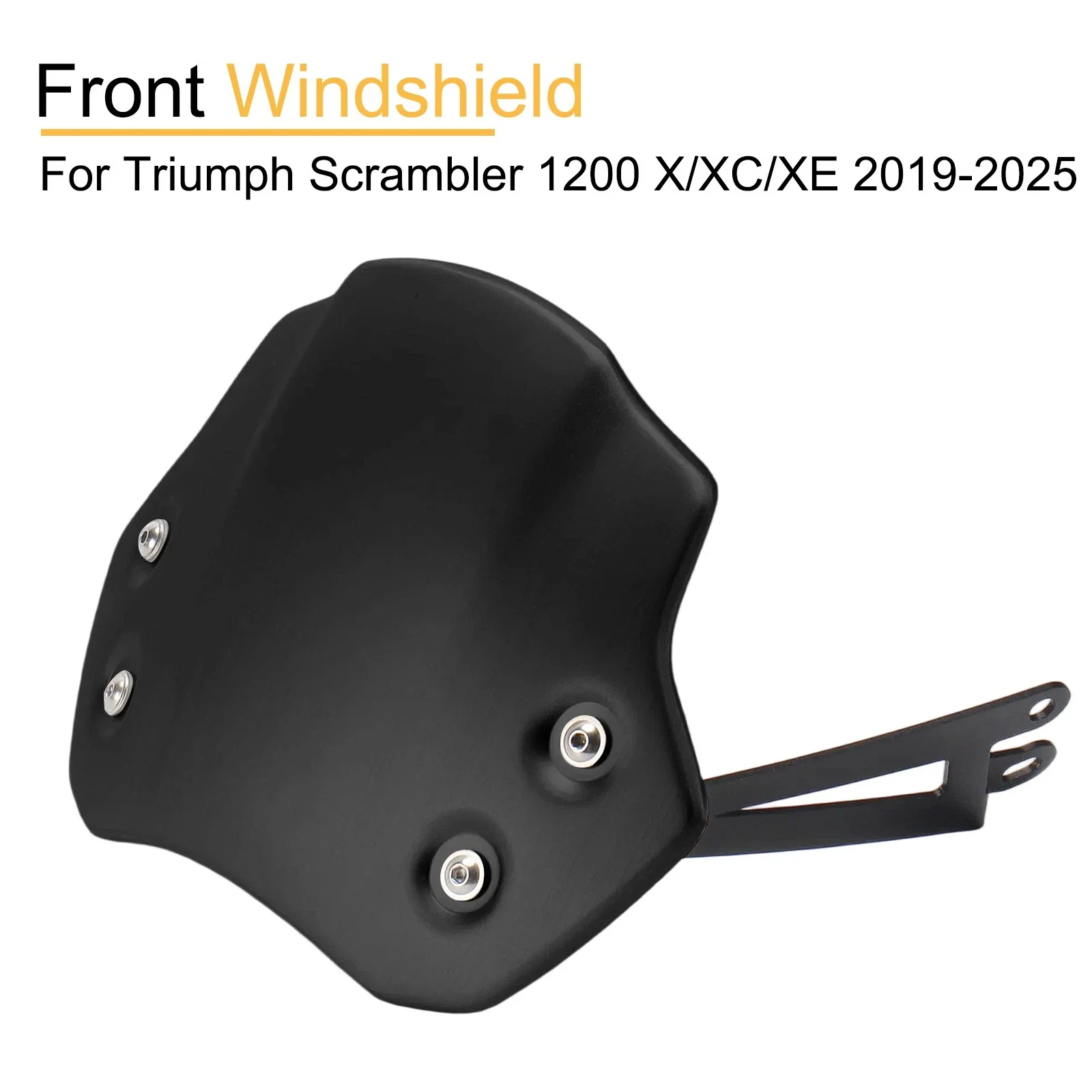 1 PC Motorcycle Front Flyscreen Windshield For Triumph Scrambler 1200 X/XC/XE 2019-2025 Windscreen Wind Deflector Accessories
1 PC Motorcycle Front Flyscreen Windshield For Triumph Scrambler 1200 X/XC/XE 2019-2025 Windscreen Wind Deflector Accessories