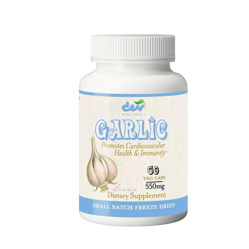 High Quality Freeze-dried Garlic Capsules, Immune Support, Natural, Non GMO, Vegetarian
High Quality Freeze-dried Garlic Capsules, Immune Support, Natural, Non GMO, Vegetarian