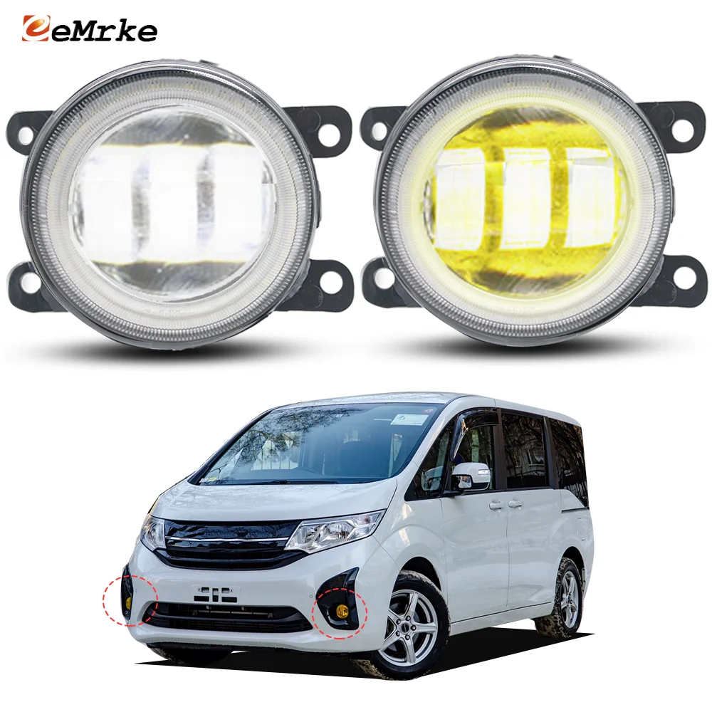 Led Fog Lights PTF Angel Eyes DRL for Honda StepWGN V 2015 2016 2017 Car Clear Lens Driving Daytime Running Lamp Accessories
Led Fog Lights PTF Angel Eyes DRL for Honda StepWGN V 2015 2016 2017 Car Clear Lens Driving Daytime Running Lamp Accessories