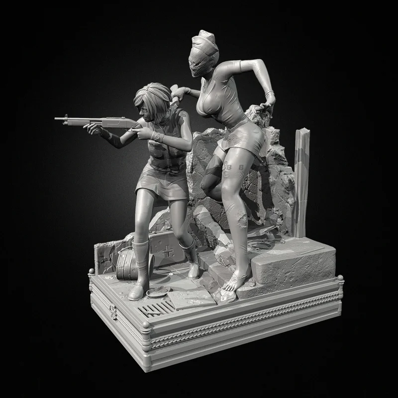 38 мм 50 мм 75 мм фигурка из смолы Lonely Ridge Terror Zone Gk микро миниатюрная 3d печатная белая модель игрушки в разобранном виде, неокрашенная
38 мм 50 мм 75 мм фигурка из смолы Lonely Ridge Terror Zone Gk микро миниатюрная 3d печатная белая модель игрушки в разобранном виде, неокрашенная