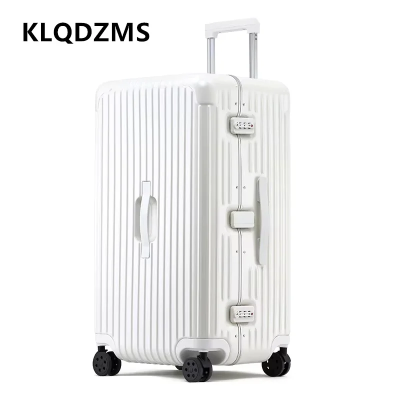 KLQDZMS USB Charging Suitcase New PC Boarding Box Multifunctional Large-capacity Trolley Case 20"24"26"28Inch Rolling Luggage
KLQDZMS USB Charging Suitcase New PC Boarding Box Multifunctional Large-capacity Trolley Case 20"24"26"28Inch Rolling Luggage