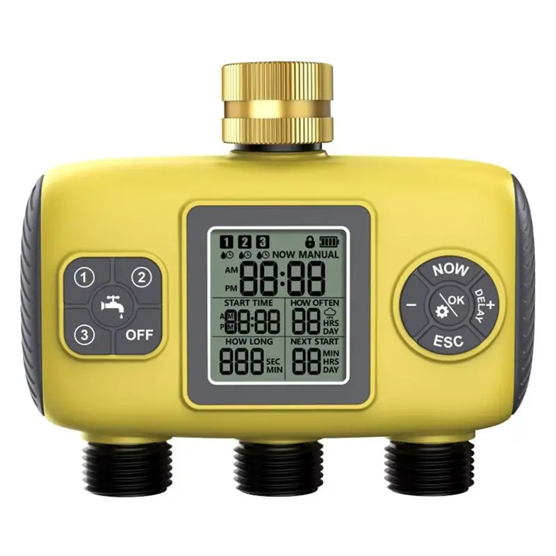 Система полива для орошения сада ABEZ, трехклапанное автоматическое устройство для полива, подходящая программа для орошения сада, закалка
Система полива для орошения сада ABEZ, трехклапанное автоматическое устройство для полива, подходящая программа для орошения сада, закалка