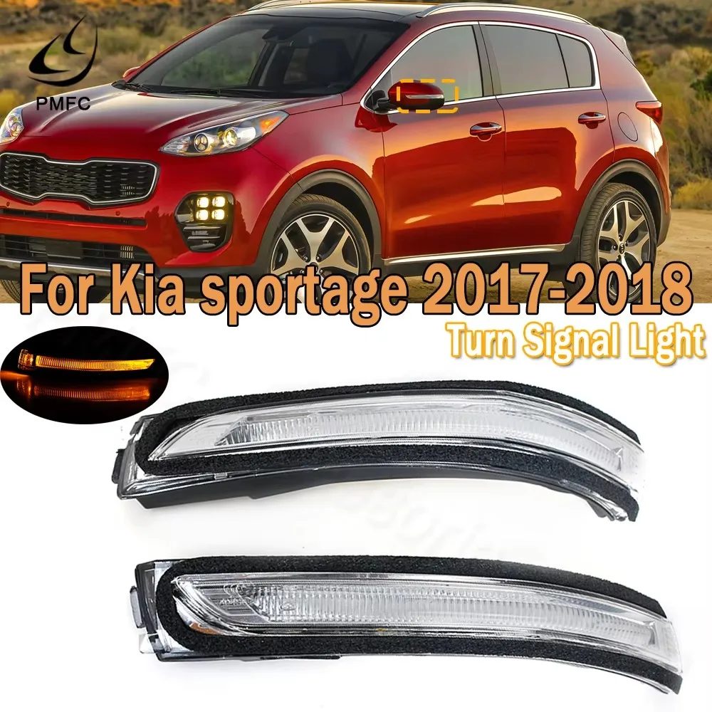 Для Kia Sportage QL 2017-2018 светодиодный светильник для зеркала заднего вида, указатель поворота, мигалка, лампа 87614D9000L 87624D9000R
Для Kia Sportage QL 2017-2018 светодиодный светильник для зеркала заднего вида, указатель поворота, мигалка, лампа 87614D9000L 87624D9000R