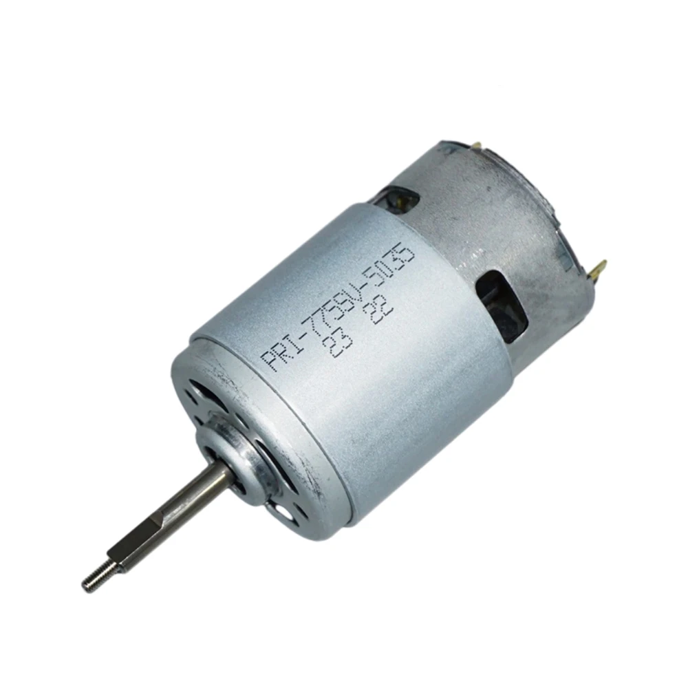 775 Motor Long Shaft Front Ball Bearing High Speed Motor 12-24V Power Tool Fan 11500RPM High Power Motor Built-in Cooling Blade
775 Motor Long Shaft Front Ball Bearing High Speed Motor 12-24V Power Tool Fan 11500RPM High Power Motor Built-in Cooling Blade