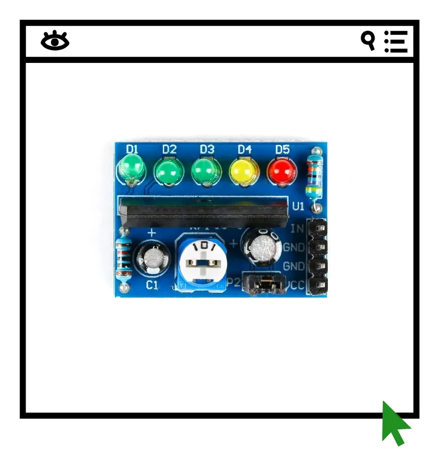 2PCS KA2284 Level Indicator Circuit Module 5-point LED Battery/Audio Music Melody
2PCS KA2284 Level Indicator Circuit Module 5-point LED Battery/Audio Music Melody