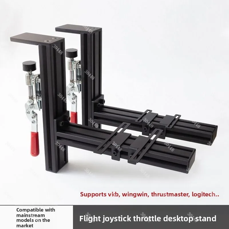 Desktop Mount for Flight Joystick and Throttle Compatible with VKB Wing55 X52 T.16000M and AB9
Desktop Mount for Flight Joystick and Throttle Compatible with VKB Wing55 X52 T.16000M and AB9