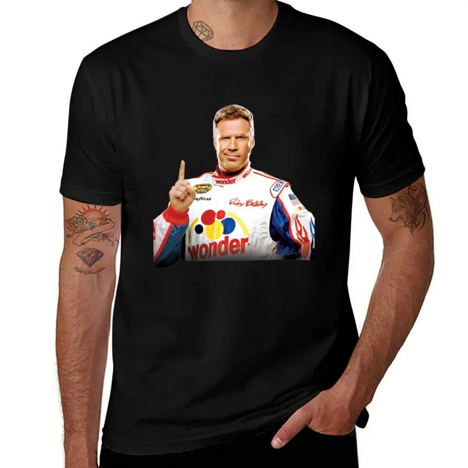 Ricky Bobby T-Shirt blue archive plus size clothes clothes fitted t shirts for men
Ricky Bobby T-Shirt blue archive plus size clothes clothes fitted t shirts for men
