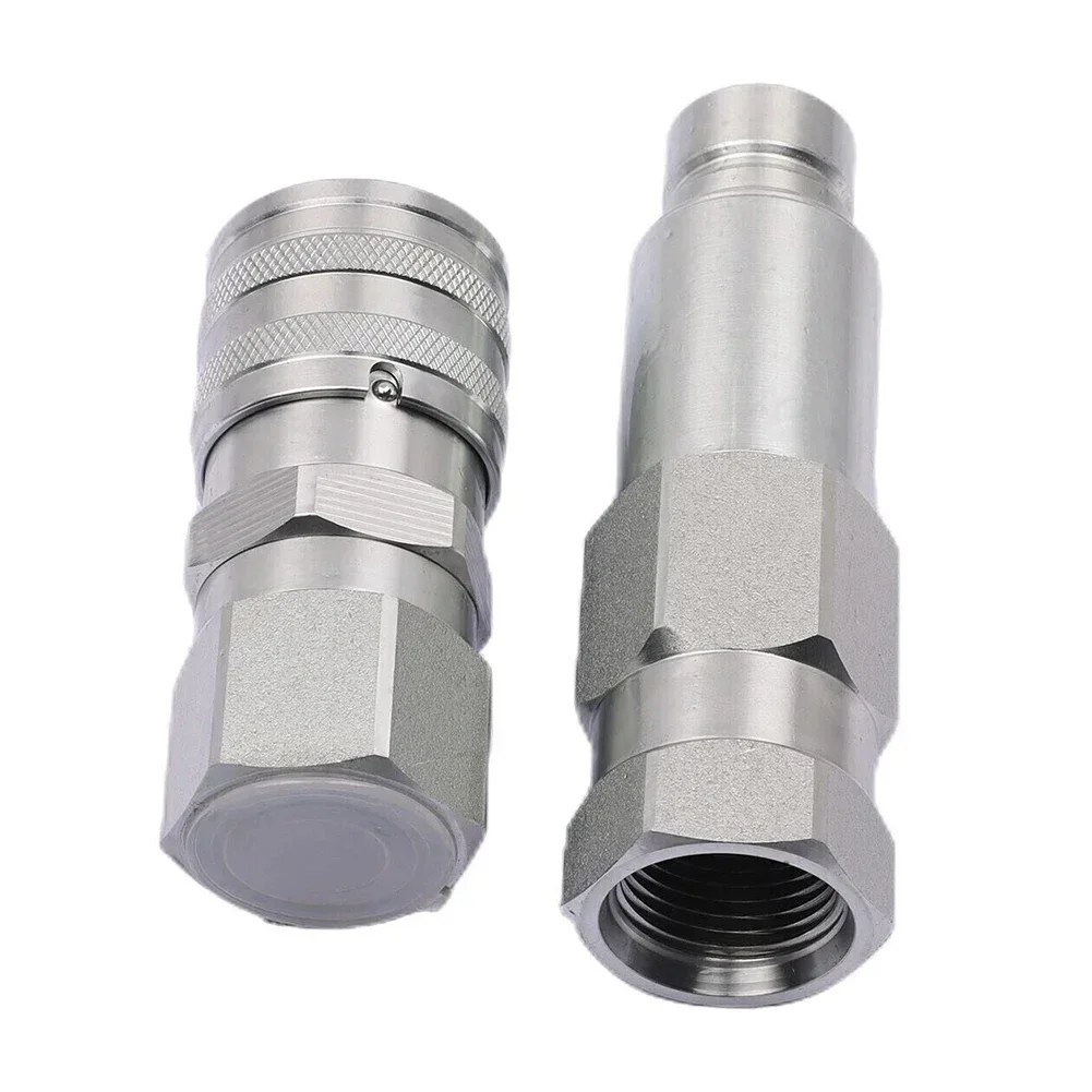 For Bobcat Excavators Male Female Connectors Flat Face Coupler Kit Hydraulic System Upgrade Hydraulic Quick Connectors
For Bobcat Excavators Male Female Connectors Flat Face Coupler Kit Hydraulic System Upgrade Hydraulic Quick Connectors