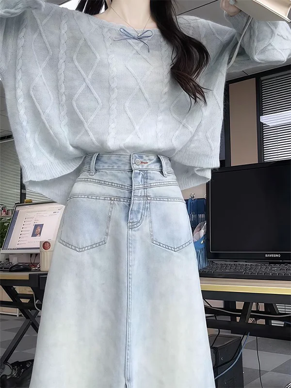 plus Size 300 Pounds American Retro Design Knitwear Women's Spring Autumn Loose Slimming Versatile Top Trendy Korean Style
plus Size 300 Pounds American Retro Design Knitwear Women's Spring Autumn Loose Slimming Versatile Top Trendy Korean Style