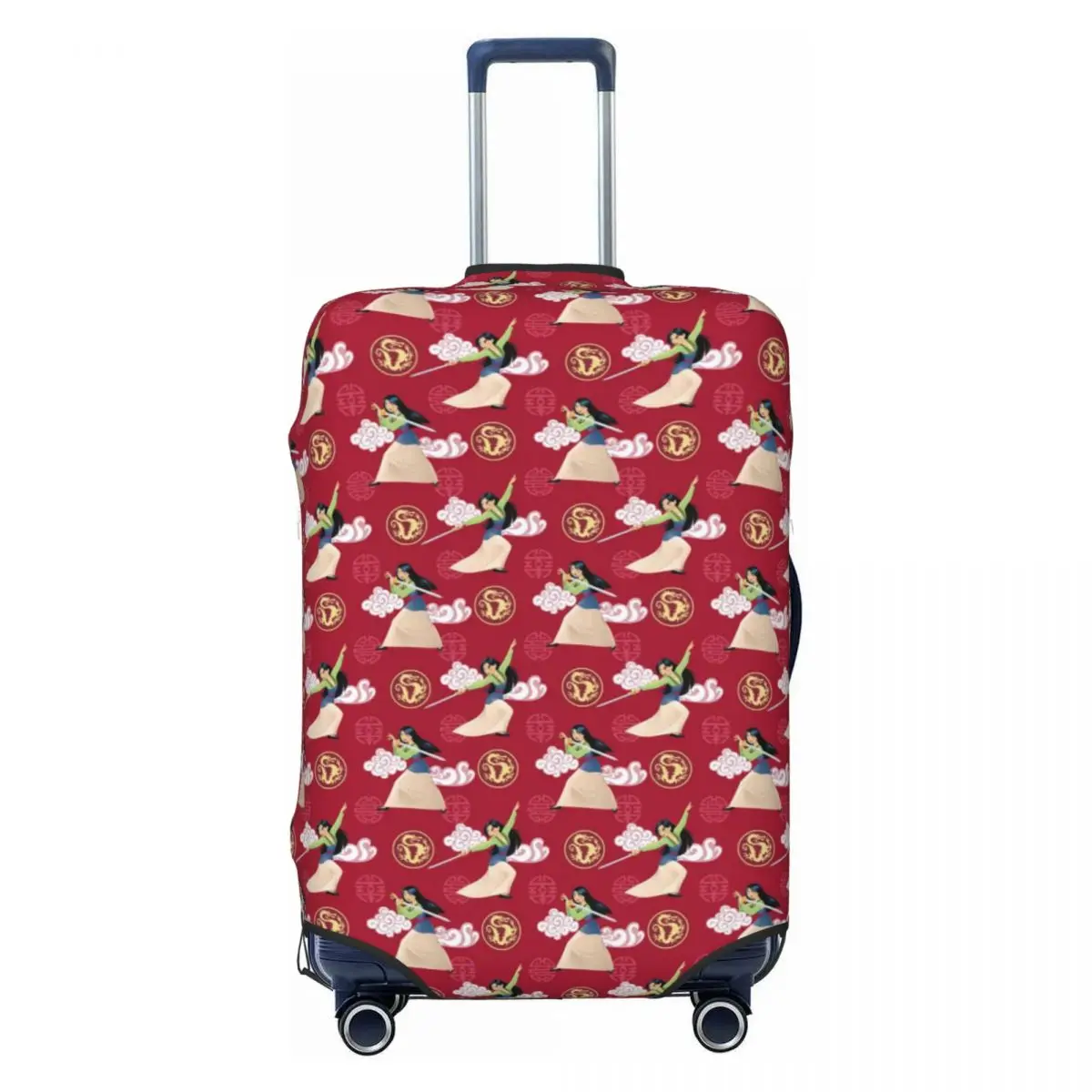 Custom Fashion Mulan Princess Luggage Cover Protector Dust Proof Travel Suitcase Covers
Custom Fashion Mulan Princess Luggage Cover Protector Dust Proof Travel Suitcase Covers