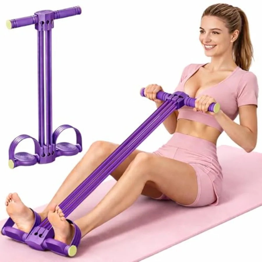 2026 New Pedal Resistance Band with Handles, Adjustable Detachable Multifunction Pedal Resistance Band, Thai Natural Rubber Ten
2026 New Pedal Resistance Band with Handles, Adjustable Detachable Multifunction Pedal Resistance Band, Thai Natural Rubber Ten