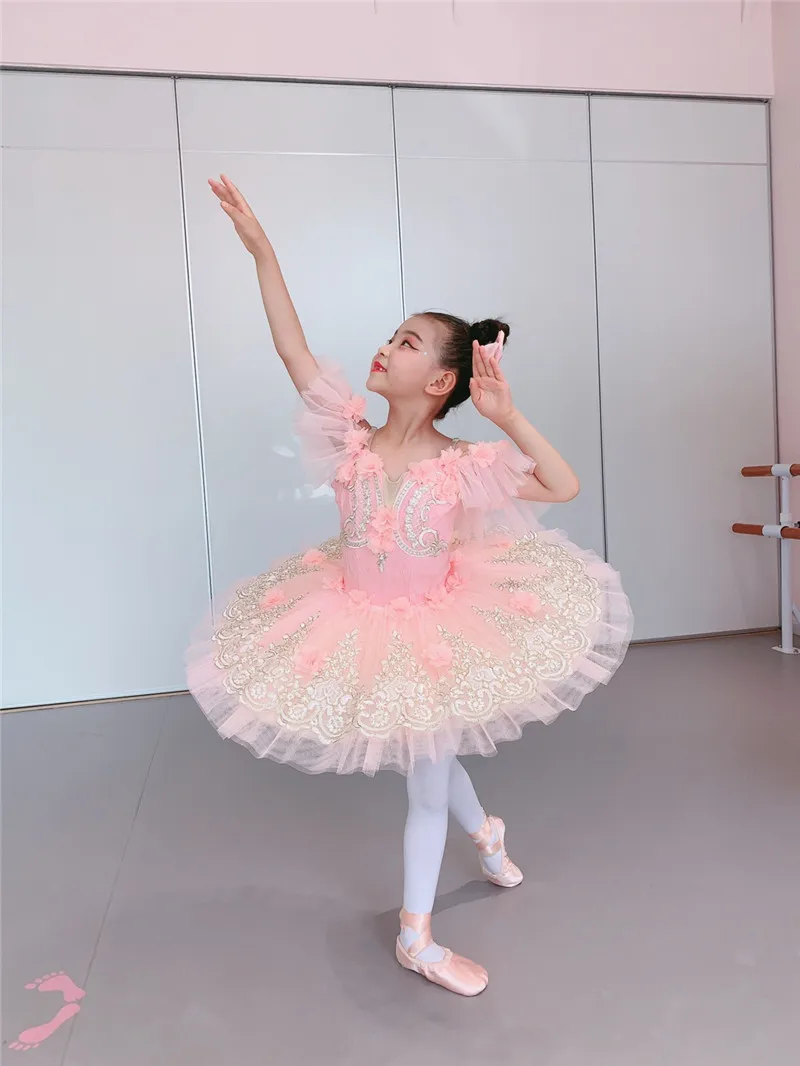Pink Flower Professional Ballet Tutu Swan Lake Platter Tutu Romantic Ballerina Party Dance Costume Balett Dress Girl Women
Pink Flower Professional Ballet Tutu Swan Lake Platter Tutu Romantic Ballerina Party Dance Costume Balett Dress Girl Women