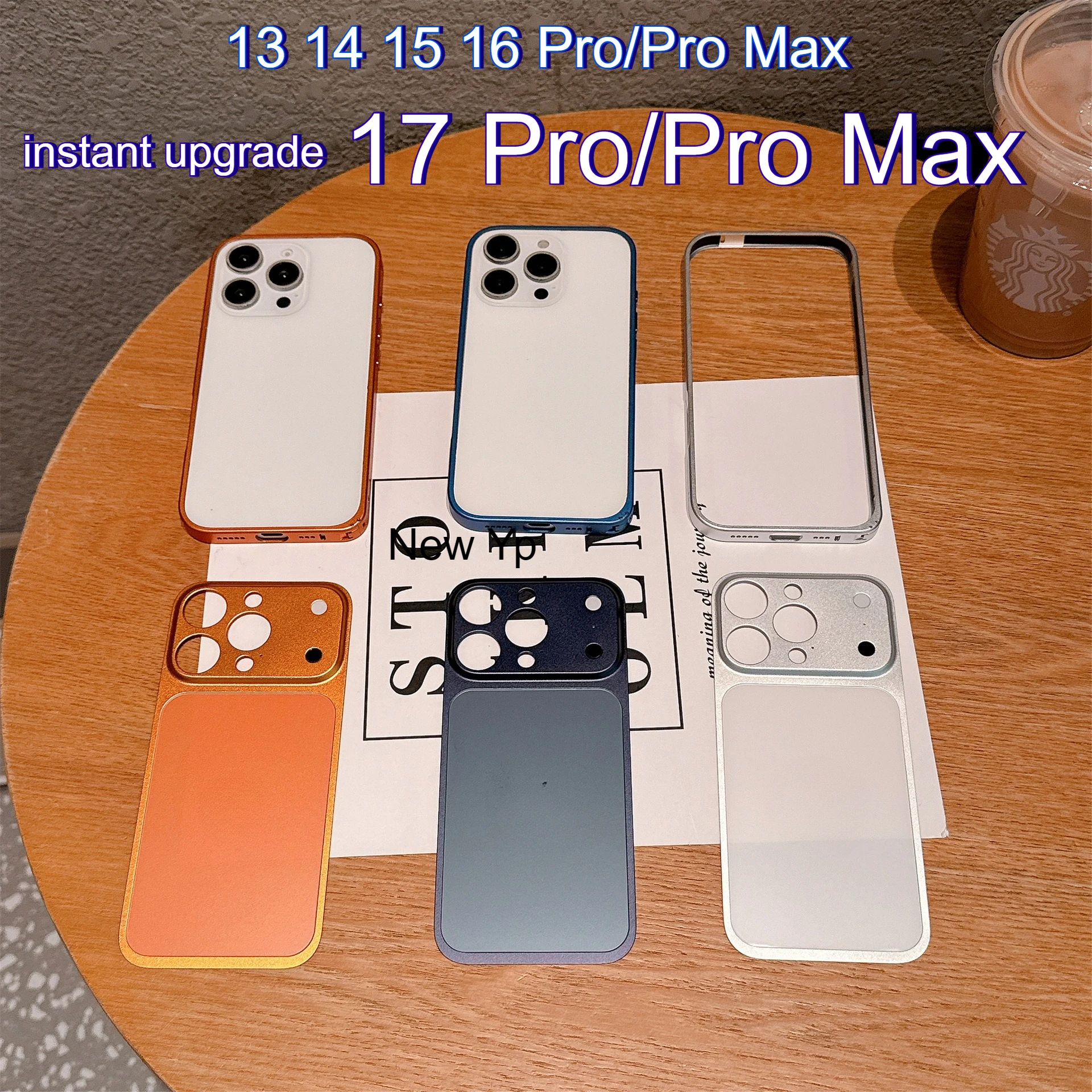 Новейший чехол с рамкой из алюминиевого сплава для IPhone 13 14 15 16 Pro/Pro Max, мгновенное обновление серии 17, крышка с большим объективом и окном
Новейший чехол с рамкой из алюминиевого сплава для IPhone 13 14 15 16 Pro/Pro Max, мгновенное обновление серии 17, крышка с большим объективом и окном